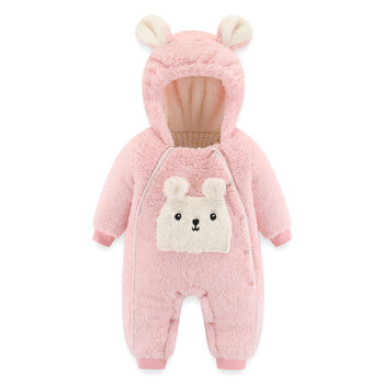 诗奈兮新生婴儿衣服秋冬季装连体衣宝宝加厚套装棉衣满月服外出抱衣