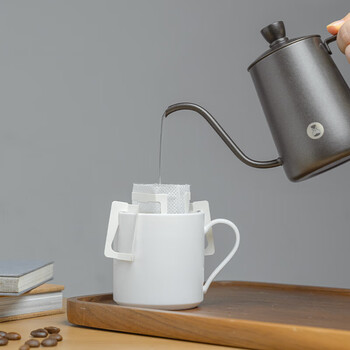 泰摩TIMEMORE 鱼03挂耳咖啡手冲壶 旅行办公迷你手冲咖啡壶300ml