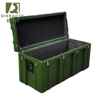 勤保特 滚塑箱 战备工具器材箱组防护箱 军绿色1200*500*600