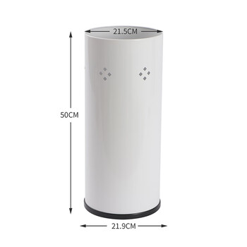 欧润哲 碳钢雨伞收纳桶大号