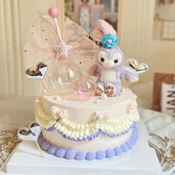 臻鸣网红星黛露兔子生日蛋糕创意定制女孩儿童闺蜜女友小清新全国同城