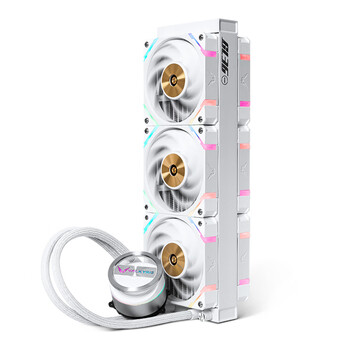 瓦尔基里(VALKYRIE）GL36W AMG VK 一体式CPU水冷散热器 支持LGA1700 38MM水排 6把X12-3000正反叶 铝质冷头