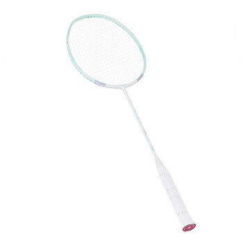 川崎（KAWASAKI）羽毛球拍单拍全碳素超轻专业耐用型6U疾氢主义H2青白（已穿线）