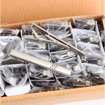 怀念新式领带夹金属领夹金黄色武领带夹三军领带夹退役军 07领带夹