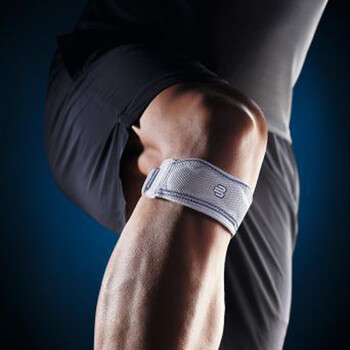 保而防德国原装髌骨带 跑步跳绳运动护膝盖 髌骨支撑GenuPoint黑色2码