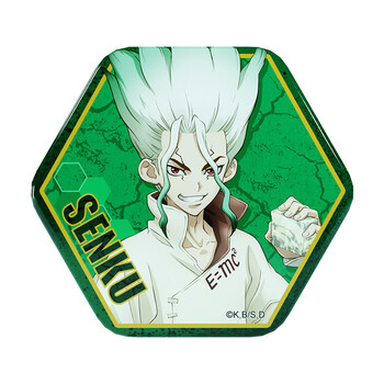 英奇石纪元周边吧唧 正版官方授权动漫人物周边徽章胸章石神千空 琥珀