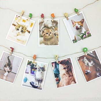 芬尚 JZ008 韩版数字卡通彩色木夹照片夹幼儿园教室照片挂墙装饰便签麻绳夹套装留言夹14个装(含麻绳约2米) 芬尚 JZ008 韩版数字卡通彩色木夹照片夹幼儿园教室照片挂墙装饰便签麻绳夹套装留言夹14个装(含麻绳约2米)