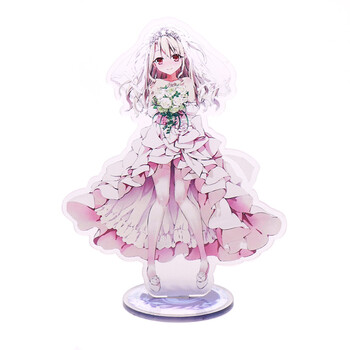 立牌伊莉雅尼禄凛贞德saber卫宫亚克力双面摆件伊利亚花嫁高约15cm