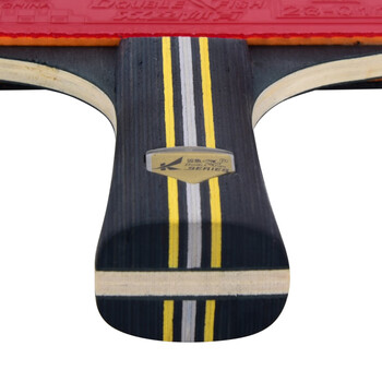 双鱼乒乓球拍直拍横拍双拍对拍套装 娱乐型2只装K319A赠3球