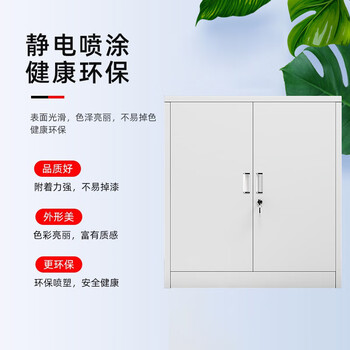 奈高（NAIGAO）矮柜钢制铁皮柜储物柜文件柜财务办公柜资料柜员工档案柜