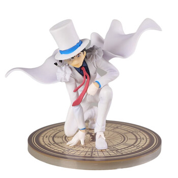 名侦探柯南模型怪盗基德工藤新一灰原哀盲盒动漫公仔礼物摆件 跪姿