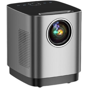 尚沃玛赛尼尔s9智能投影仪家用 wifi无线超高清卧室小型投影机 枪色