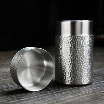 金镶玉 茶叶罐 纯锡存茶罐密封储茶罐 金属锡罐礼盒包装φ55*95mm 金镶玉 茶叶罐 纯锡存茶罐密封储茶罐 金属锡罐礼盒包装φ55*95mm