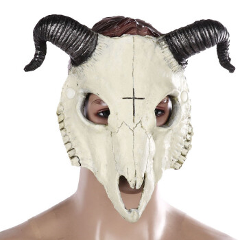 羊头面具制作方法图片