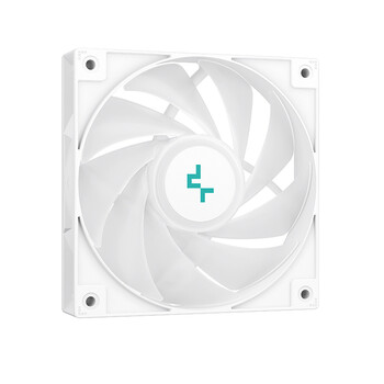 九州风神（DEEPCOOL）玄冰400V5ARGB白色CPU电脑散热器附带硅脂(白化4热管/幻彩ARGB/220W/AG400ARGB WH）