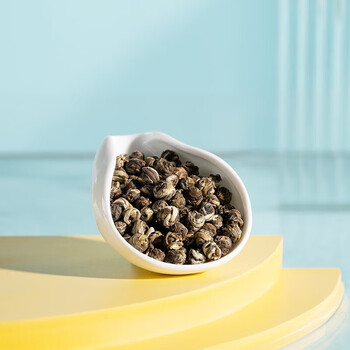 八马茶业 多三朵·茉莉花茶龙珠 绿茶茉莉鲜花茶叶礼盒装144g