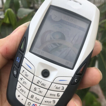 nokia诺基亚6600老人机大个子肥仔胖头塞班经典怀旧款耐用手机 白