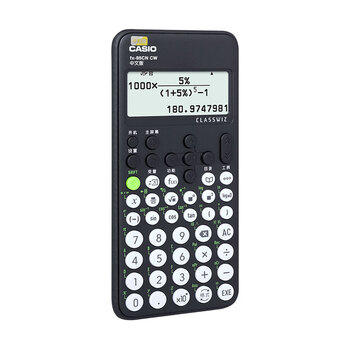 卡西欧（CASIO）fx-95CN CW科学函数计算器建造建筑类学习考试适用fx-95CN X升级版一建二建（新老品随机发货）