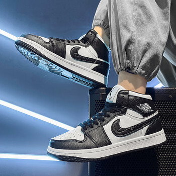 cotul aj男鞋空军一号儿童运动鞋高帮dunk板鞋sb黑桔扣碎休闲女鞋