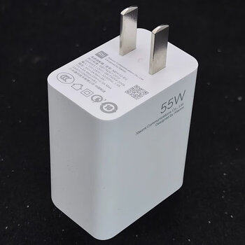 小米civi手机原装氮化镓gan充电器数据线55w闪充原配充电头6a线 小米