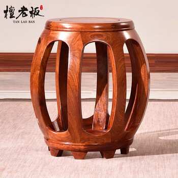 【木】　★ 家具 紅木透彫花鳥紋官帽椅 ★　民国期　鵲 梅花 彫刻文様　明清家具 官帽椅，明代经典之作！-醉木苑红木家具