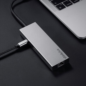 ThinkPad联想Type-C扩展坞USB-C转HDMI转接器USB分线器RJ45千兆网口华为小米苹果笔记本拓展坞转换器LC08