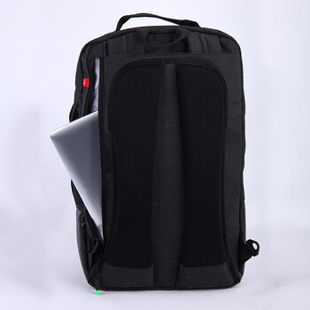 威戈瑞士军刀15.6英寸笔记本电脑包商务双肩包背包出差深灰色