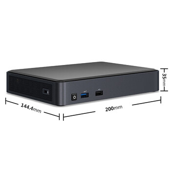 航天润普 微型电脑 嵌入式 工控商业主机 I5-8265U+8G内存+500G固态