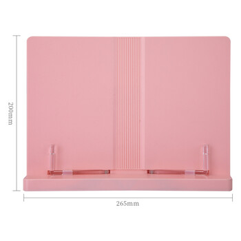 得力(deli)多功能阅读架儿童便携式看书架书立 成人看字单手翻书支架书立课本夹书文具生日开学礼物粉 得力(deli)多功能阅读架儿童便携式看书架书立 成人看字单手翻书支架书立课本夹书文具生日开学礼物粉