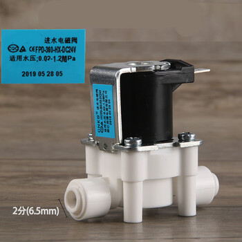 阀冲洗阀浓水阀dc12v24v220v电磁阀净水器ro机配件 2分 24v进水阀2分