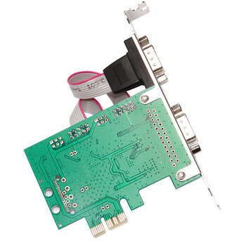 魔羯MOGE PCI-E串口卡电脑COM口扩展卡pcie转RS232工控机9针转接卡国产化平台 MC2322