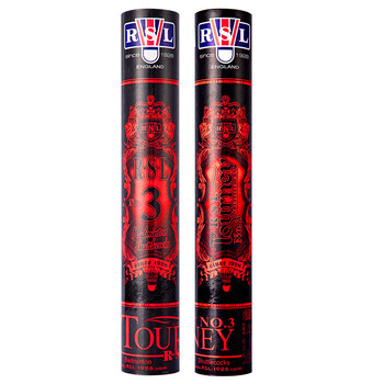 亚狮龙(RSL)NO.3号全圆鸭毛专业比赛羽毛球稳定耐打羽球77速12只装/桶