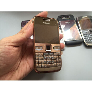 nokia诺基亚e72老人机支持移动联通带wifi全键盘直板学生备用手机