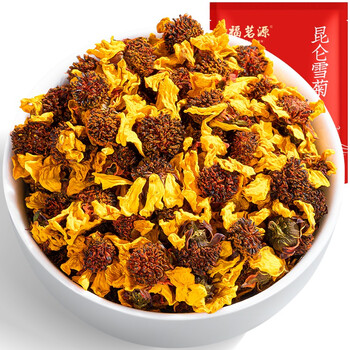 福茗源 茶叶 昆仑雪菊 新疆天山雪菊花蕾野菊花茶清心肝养生茶袋装250g 福茗源 茶叶 昆仑雪菊 新疆天山雪菊花蕾野菊花茶清心肝养生茶袋装250g