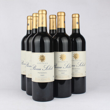 2005年 太阳王古堡干红葡萄酒 750ml 6瓶