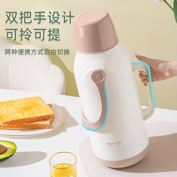 JEKO&JEKO保温壶大容量学生宿舍热水瓶暖水壶家用开水瓶 3.2L抹茶奶霜绿