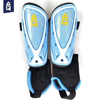 AQ足球护腿板运动插板儿童小腿青少年护具S62601两只装S120-140CM