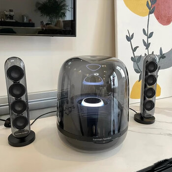 哈曼卡顿(harman/kardon)旗舰同款水晶4代soundsticks4蓝牙琉璃家用