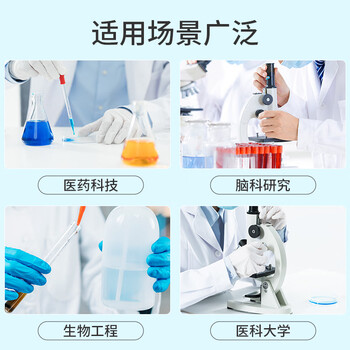  实验室用显微镜载玻片盒病理切片盒标本存放盒晾片板染色缸/架 【载玻片盒】100片装 1个