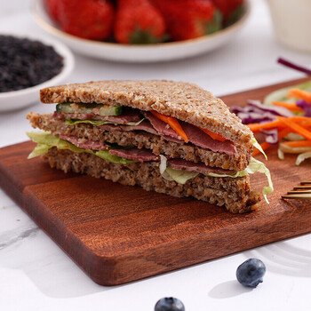 德国进口捷森全麦黑面包麦尔曼黑麦面包500g麦尔曼黑麦面包500g