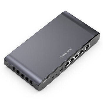 锐捷（Ruijie）5口千兆企业级网关路由 RG-EG105G V2 带机100 无线AC控制器 双WAN口 上网行为管理