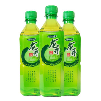 娃哈哈龙井绿茶500ml*15瓶/箱 夏季清凉果汁茶饮料 新老包装随机发货