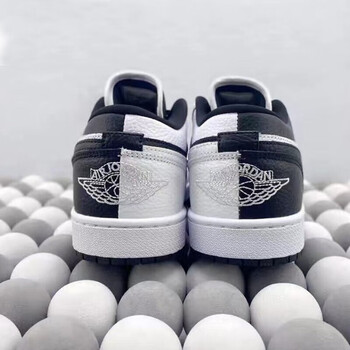 jordan 1 男女情侣低帮透气休闲耐磨运动篮球鞋 dr0502-101/阴阳鸳鸯