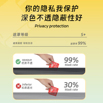 本迪背心手提式180只加厚黑色50*60cm中大号家用办公厨房垃圾塑料袋子