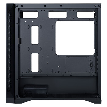 先马（SAMA）平头哥M9黑色 台式m-atx电脑主机箱 玻璃侧透/前板网格散热/支持360水冷/标配Type-C接口/三面防尘