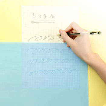 齐心（COMIX）A3学习书桌垫学生考试写字软垫板 作业绘画书法垫板 环保EVA书写垫板 中高考文具DS-329  蓝色