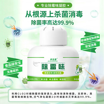 邦洁星除霉味盒1盒 房间去霉味宿舍衣柜地下室空气净化除潮湿异味防霉盒