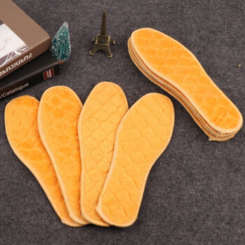 新款冬天仿羊毛加厚软鞋垫鞋垫女男皮鞋吸汗防臭耐磨板鞋鞋垫新款