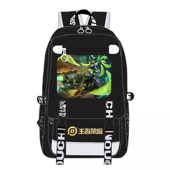 王者荣耀书包诸葛亮孙悟空韩信李白赵云男女学生游戏周边双肩背包末日