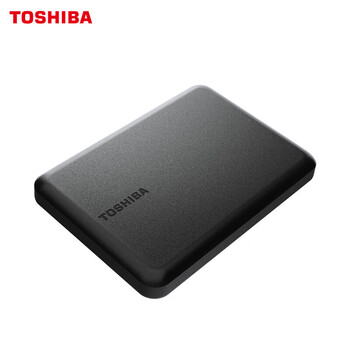 东芝（TOSHIBA）4TB 移动硬盘 Partner USB 3.2 Gen 1 2.5英寸 曜石黑 兼容Mac 轻薄便携 稳定耐用 高速传输